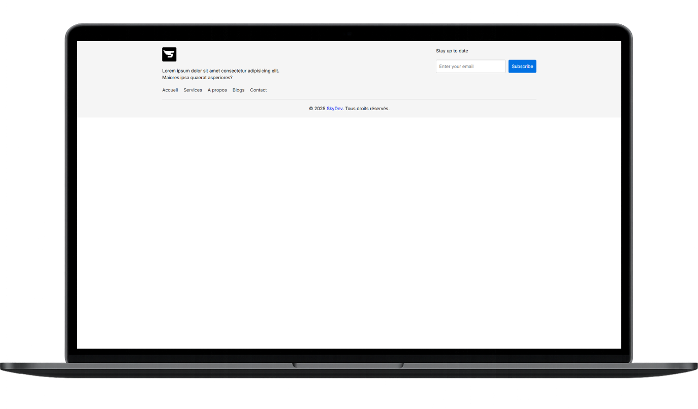 Footer 3